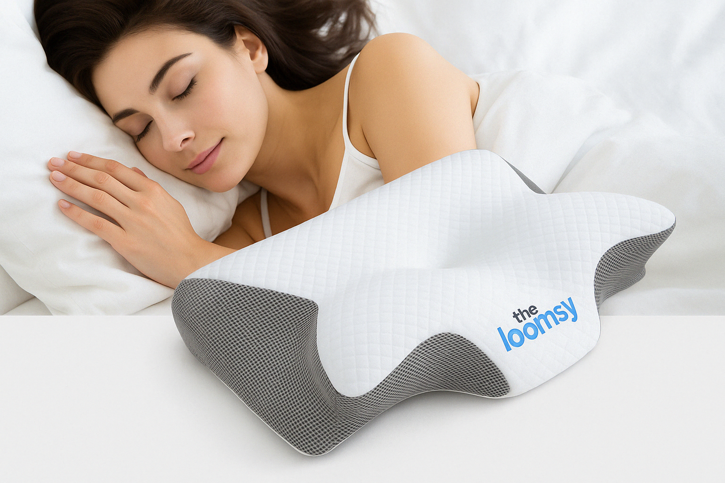 The Loomsy Pain Relief Ergonomic Pillow