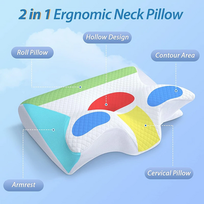 The Loomsy Pain Relief Ergonomic Pillow