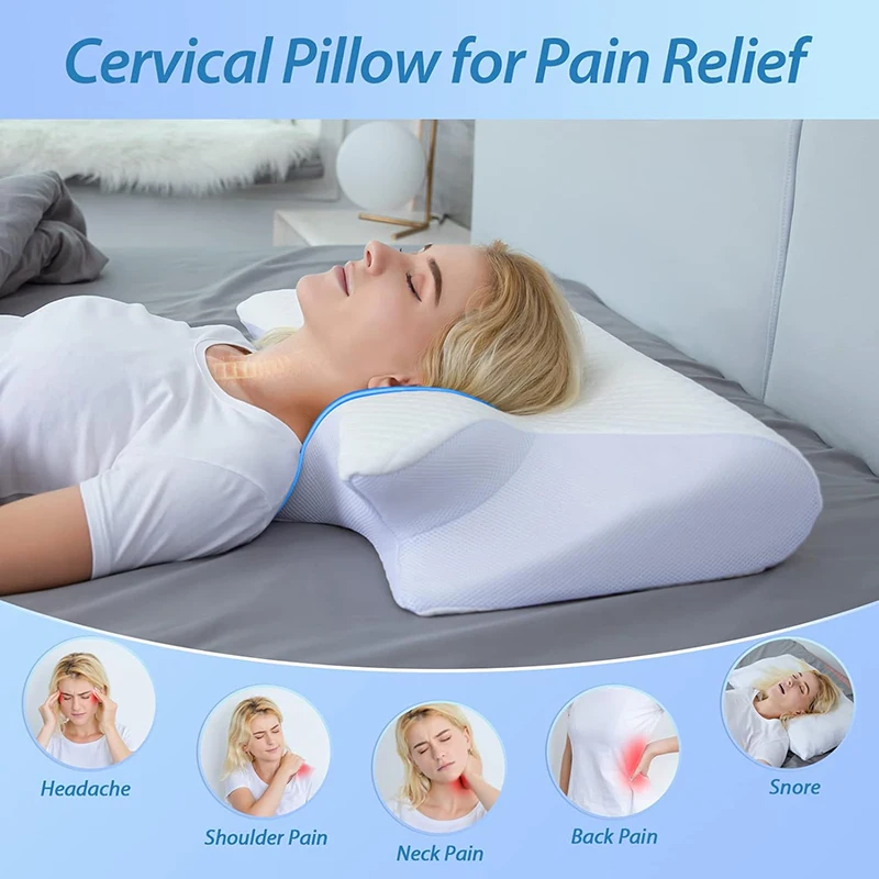 The Loomsy Pain Relief Ergonomic Pillow