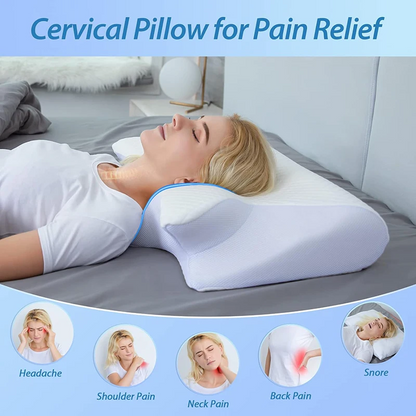 The Loomsy Pain Relief Ergonomic Pillow